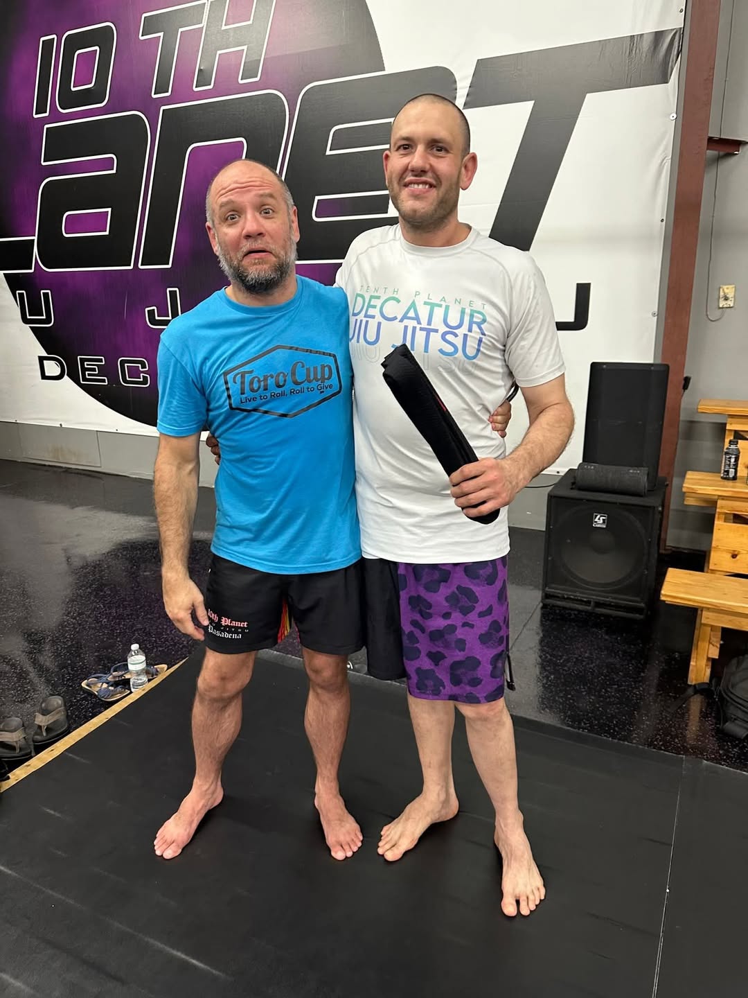 Christopher Preszler with his new 10th Planet black belt